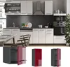 Elément haut de cuisine Vicco Fame-Line Rouge bordeaux Voir les images du produit 2