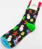 Happy Socks Bring It On Sock, kerstpret op zwart Produktbild-Vorschau 6