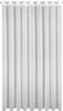 A white curtain hanging vertically. Produktbild-Vorschau
