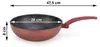 Wok 28 cm Lava Stein mineralische Antihaftbeschichtung Produktbild-Vorschau 2