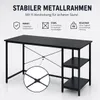 Lina® Computertisch, im Industrie Design, aus Holz, Produktbild-Vorschau 7
