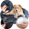 Hundebett rund 80 cm Hundekissen Flauschiges für Hunde Produktbild-Vorschau 12