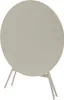 Runder klappbarer gartentisch "greensboro" lehm 4-sitzer Produktbild-Vorschau 2