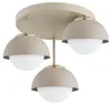 KAR-LIGHTING Deckenlampe 3-flammig Beige – Cosmo Ecru Produktbild-Vorschau 1