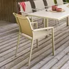 Stapelbarer gartensessel "essentia" leinen & lehm aus Produktbild-Vorschau 3