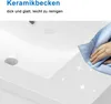 Badezimmer Badmöbel 60 cm Dünn Keramik Waschtisch mit Produktbild-Vorschau 7
