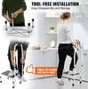 Stupienok s 1 stupienkom, nosnosť 150 kg, 3-stupňové Náhľad obrázku produktu 4
