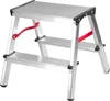 Schůdky Strend Pro DD3, 2x3 stupně, 125 kg, ALU, Náhled obrázku produktu 1