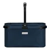 anndora Einkaufskorb - Henkelkorb blau Hahnentritt48 cm Produktbild-Vorschau 3