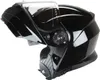 CMX Klapphelm Spacer glänzend schwarz + Ersatzvisier dunkel Produktbild-Vorschau 4