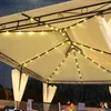 LED - Pavillon 3x4m Minzo Garten Pavillion Solar Gartenzelt Voir les images du produit 3