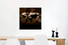 MuchoWow® Poster Weltkarte - Sepia - Schwarz 50x50 cm - Produktbild-Vorschau 5