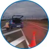 Bezpečnostný kužeľ otočný s LED svetlom Náhľad obrázku produktu 9