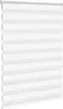 vidaXL Dvojitá roleta bílá 115x150 cm Šířka látky 110,9 cm Náhled obrázku produktu 2