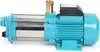 A turquoise and silver water pump is shown against a white background. Podgląd zdjęcia produktu