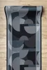 Läufer Antirutsch MALIS Geometrisch, rutschfest grau 80cm Produktbild-Vorschau 4