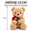 Orsacchiotto di peluche Wiztex – 23 cm. Adorabile Anteprima dell’immagine prodotto 2