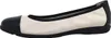 Caprice 22152 Ballerina Regular Cream/Black Größe EU 37 Produktbild-Vorschau 8