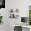 vidaXL Nástenné police 2 ks Biele 80x11,5x18 cm výrobok z Náhľad obrázku produktu 2