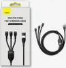 Baseus Flash Series USB cable 3in1 100W 1,2m blue Náhled obrázku produktu 18