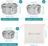 Belle Vous 3-pak lunch box ze stali nierdzewnej - zestaw Podgląd zdjęcia produktu 2