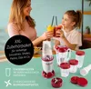 A mother and daughter are toasting with drinks made in a blender. Produktbild-Vorschau