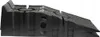 A black plastic car ramp shown from the side. Podgląd zdjęcia produktu