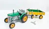 Traktor ZETOR z rolką - zielony - metalowe koła KOVAP Podgląd zdjęcia produktu 4