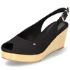 TOMMY HILFIGER ICONIC ELBA SLING BACK W Schwarz Produktbild-Vorschau 18