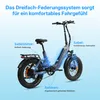 Vélo électrique pliable 20 pouces, 48 V, 18 Ah, fatbike, Voir les images du produit 8