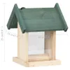 vidaXL Vogelfutterhäuser 4 Stk. Tannenholz Produktbild-Vorschau 8