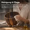 Holzschüssel für KitchenAid 4,5–5 Quart Kippkopf-Standmixer Produktbild-Vorschau 4