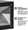 LED-Solar-Wandleuchte'Wally Cube' 20LM Produktbild-Vorschau 8