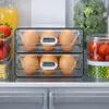 WELLHAUS Eierbehälter - Kühlschrank Organizer mit Produktbild-Vorschau 3