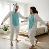 Pigiama Onesie Kigurumi Travestimento Costume Unicorno Anteprima dell’immagine prodotto 6