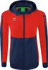 Erima Six Wings Trainingsjacke mit Kapuze New Navy/Rot - 34 Produktbild-Vorschau 1
