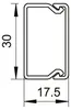 OBO Bettermann Vertr Wand+Deckenkanal 15x30mm,PVC Produktbild-Vorschau 2
