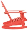 vidaXL Adirondack schommelstoel, massief grenenhout, rood Productafbeelding-voorbeeld 3