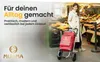 Einkaufstrolley klappbar mit Lufträdern 45 kg – Produktbild-Vorschau 14