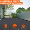 Rasenteppich 200 x 600 cm Schwarz Kunstrasen-Teppich mit Produktbild-Vorschau 3