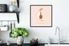 MuchoWow® Gerahmtes Poster Geschenke - Vasen - Zitat 40x40 Produktbild-Vorschau 3