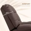 HOMCOM fotel do masażu fotel telewizyjny fotel rozkładany z Podgląd zdjęcia produktu 7
