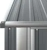 vidaXL Capanno per attrezzi Grigio 180,5x97x209,5 cm Anteprima dell’immagine prodotto 6