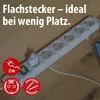 Brennenstuhl 1153320100, 2 m, Vnitřní, Bílá, 6 AC zásuvky / Náhled obrázku produktu 6