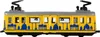 Idena Berliner Straßenbahn C83-95267WB Spielzeugstraßenbahn Produktbild-Vorschau 1