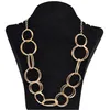 Steuer Modeschmuck Collierkette Metall 67+8cm gelb Produktbild-Vorschau 4