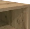 vidaXL Portascarpe in rovere artigianale 54x34x100,5 cm Anteprima dell’immagine prodotto 7
