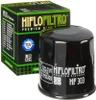 A Hiflofiltro HF 303 oil filter and its packaging. Náhľad obrázku produktu