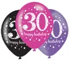 Amscan 9900876, Spielzeugballon, Latex, Pink, Geburtstag, Produktbild-Vorschau 1
