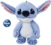 A blue plush toy of the character Stitch from Disney's Lilo & Stitch franchise, standing on a white background. Náhľad obrázku produktu